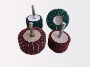 Non-Woven Abrasive Flap Brush/wheel/disc with Shank/shaft